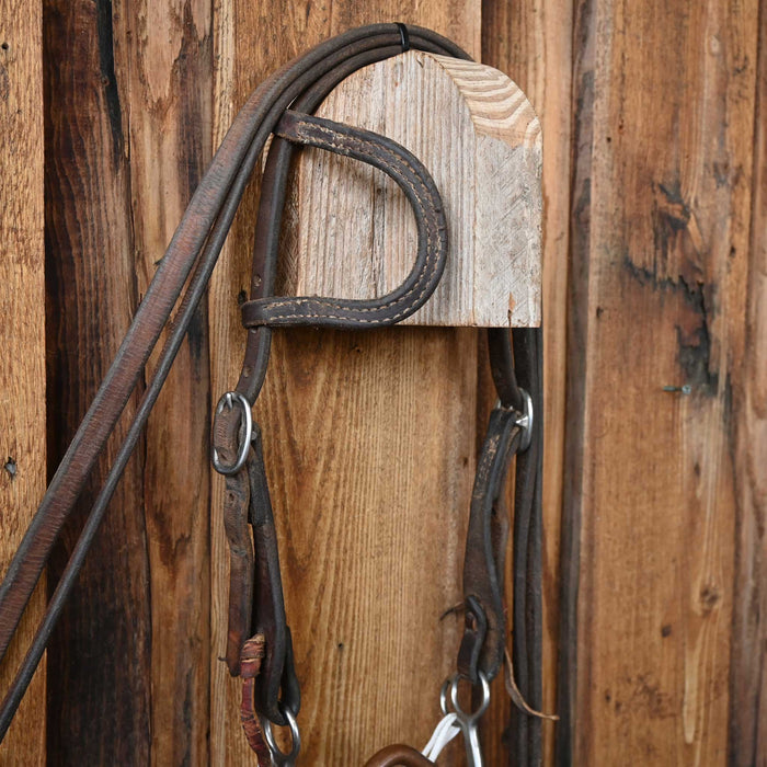 Trammell Copper Port Bridle Rig w/Single Ear Headstall