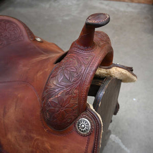 16.5" USED MARTIN CUTTING SADDLE Saddles Martin Saddlery   