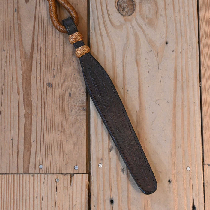 Hand Braided 110" Rawhide Romel Reins
