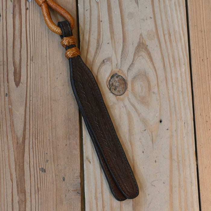 Hand Braided 102" Rawhide Romel Reins