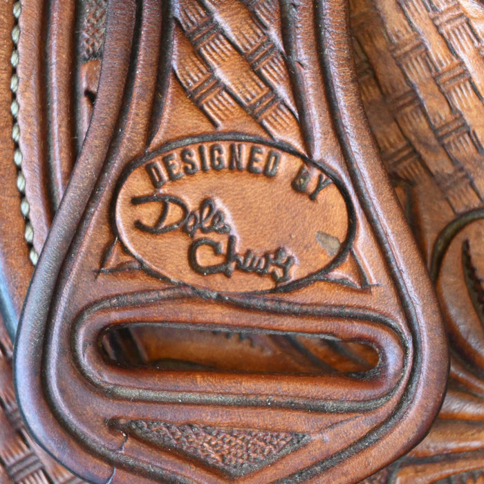 16" USED DALE CHAVEZ BARREL SADDLE