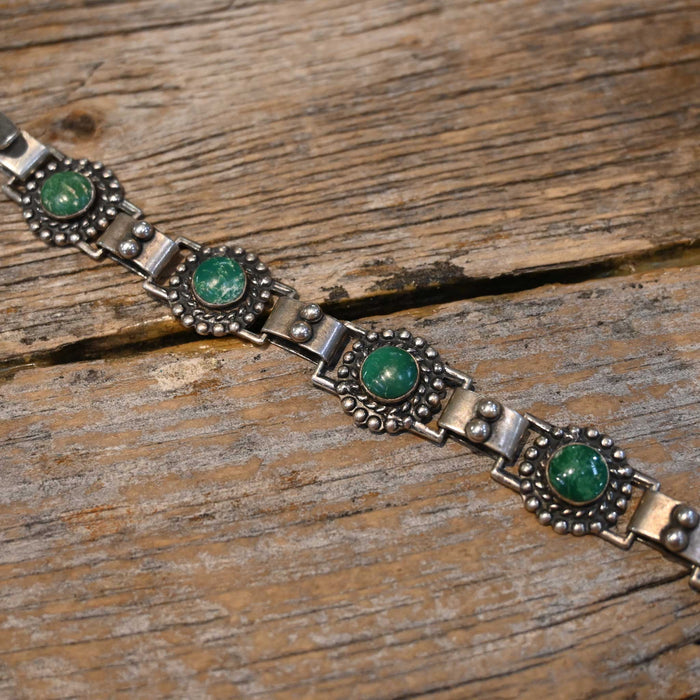 1950's Turquoise Link Bracelet