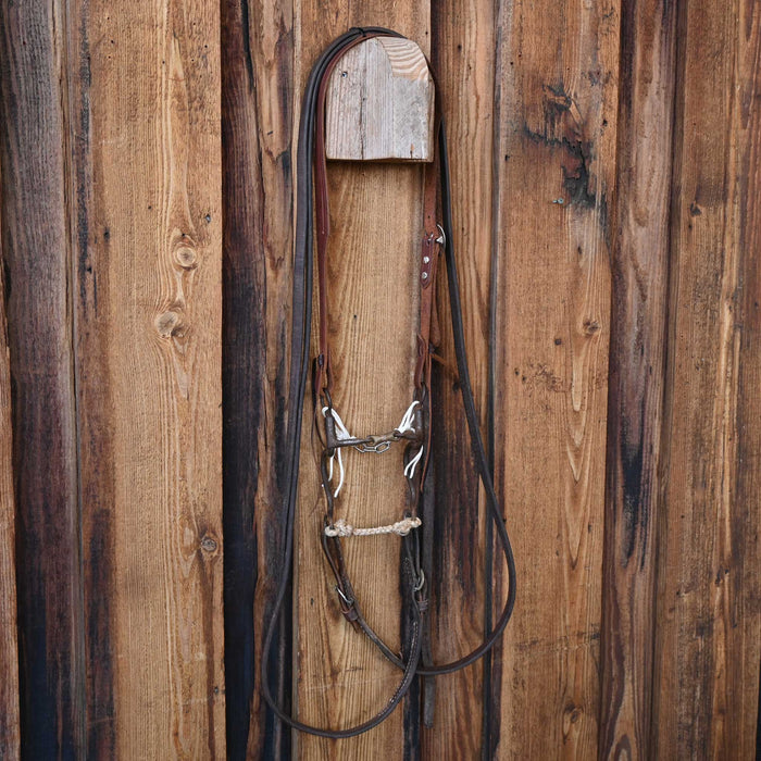 Dutton Dogbone Bridle Rig w/Split Ear Headstall