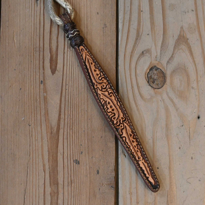 Hand Braided 108" Rawhide Romel Reins