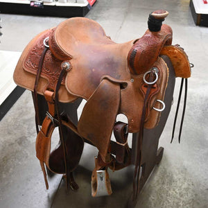 15.5" USED TESKEY'S RANCH SADDLE Saddles TESKEY'S SADDLERY LLC   