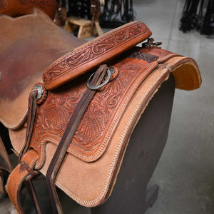 15.5" USED TESKEY'S RANCH SADDLE Saddles TESKEY'S SADDLERY LLC   