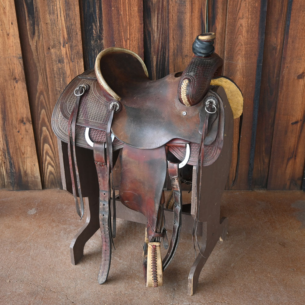 14" USED HR RANCH SADDLE