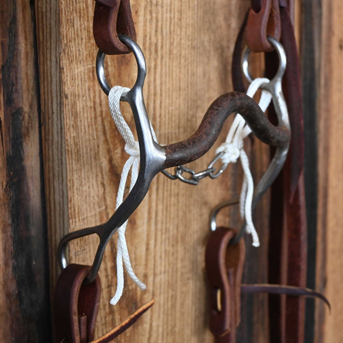 Trammell Solid Port Bridle Rig w/Split Ear Headstall