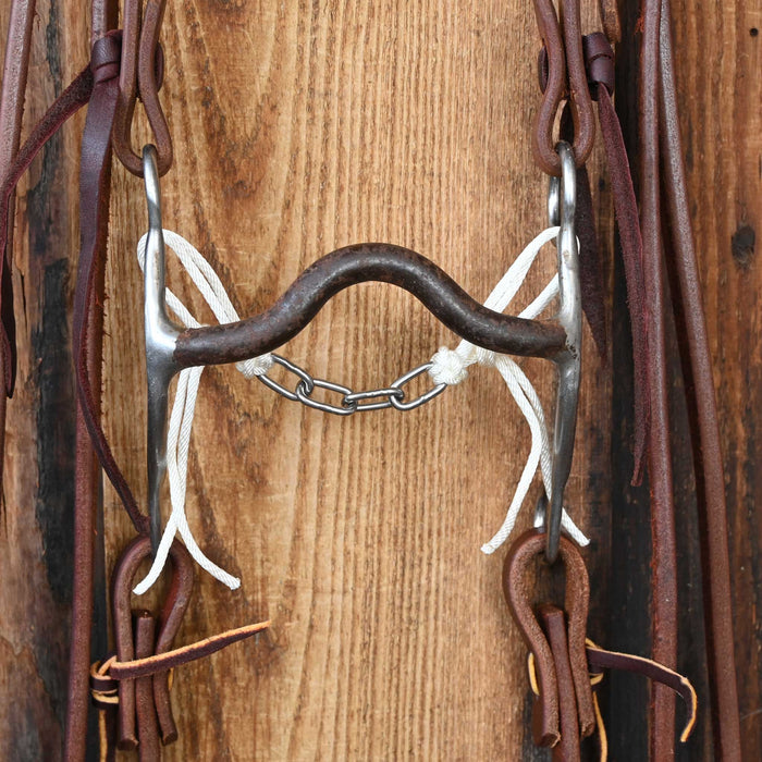 Trammell Solid Port Bridle Rig w/Split Ear Headstall