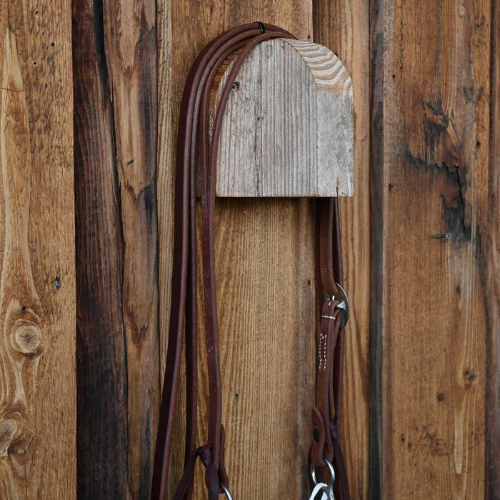 Trammell Solid Port Bridle Rig w/Split Ear Headstall