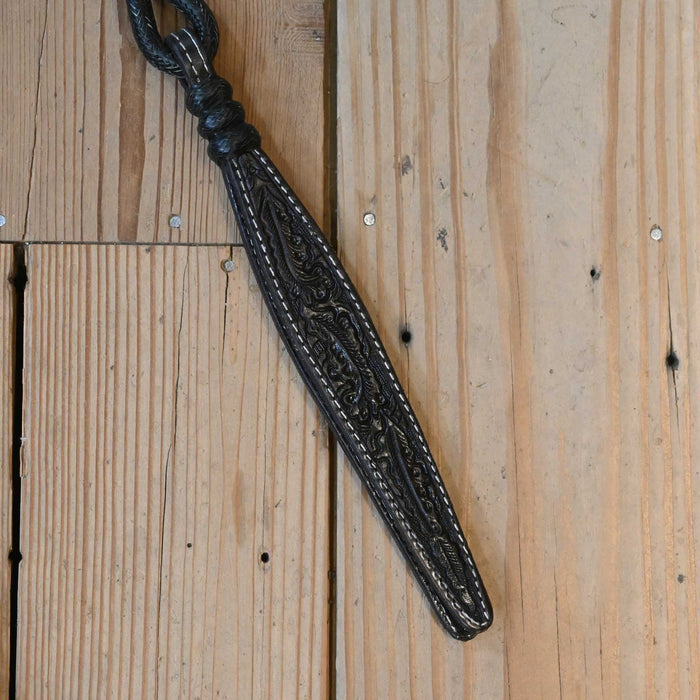 Hand Braided 110" Rawhide Romel Reins