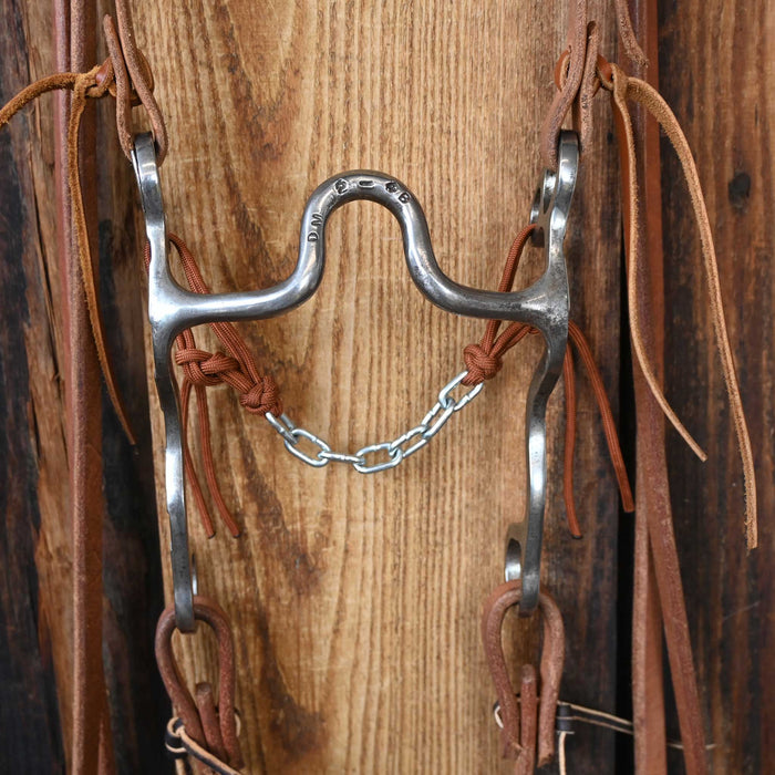 Dennis Moreland Solid Port Bridle Rig w/Split Ear Headstall