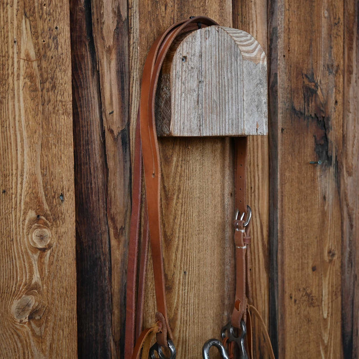 Dennis Moreland Solid Port Bridle Rig w/Split Ear Headstall
