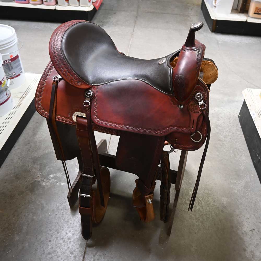 17" USED BILLY COOK TRAIL SADDLE