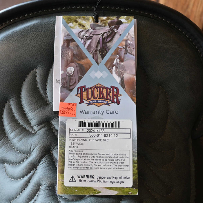 16.5" TUCKER TRAIL SADDLE