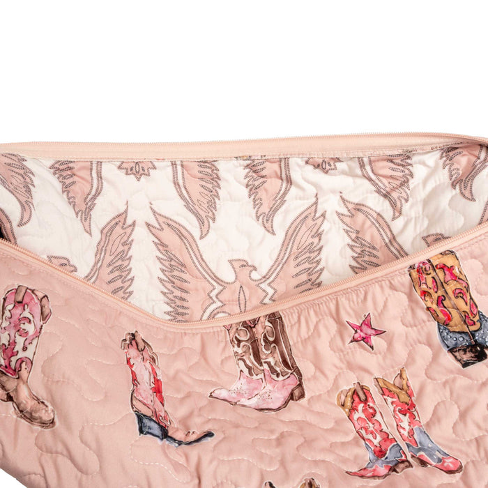 Thunderbird Boots Rose Quilted Duffle Bag ACCESSORIES - Luggage & Travel - Duffle Bags Ida Mae Home