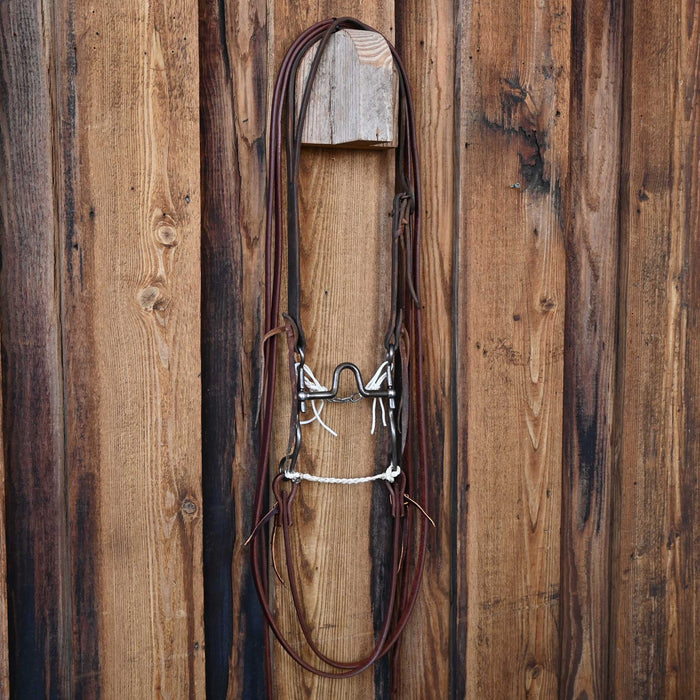Kerry Kelley 02S 66 Port Bridle Rig w/Split Ear Headstall