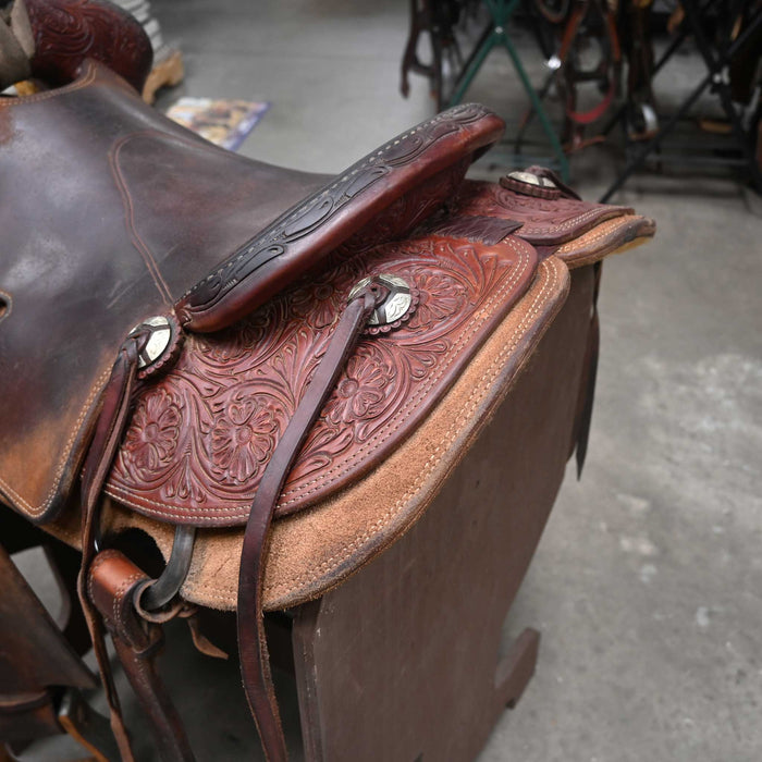 15.5" USED CACTUS RANCH SADDLE