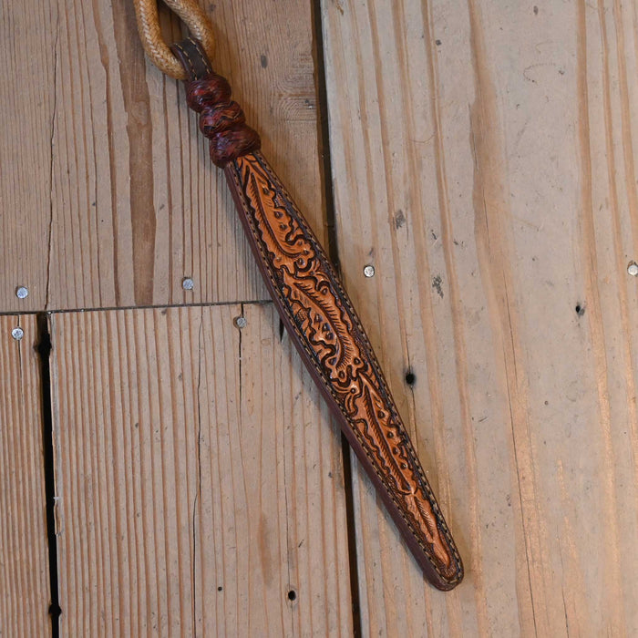 Hand Braided 108" Rawhide Romel Reins
