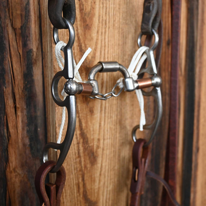 Kerry Kelley 50 Milkman Hinge Bridle Rig w/Split Ear Headstall