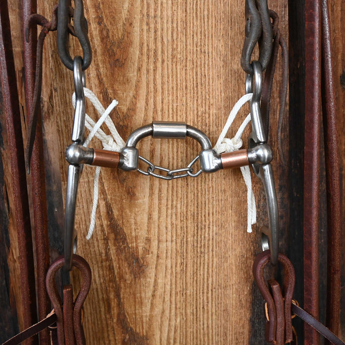 Kerry Kelley 50 Milkman Hinge Bridle Rig w/Split Ear Headstall