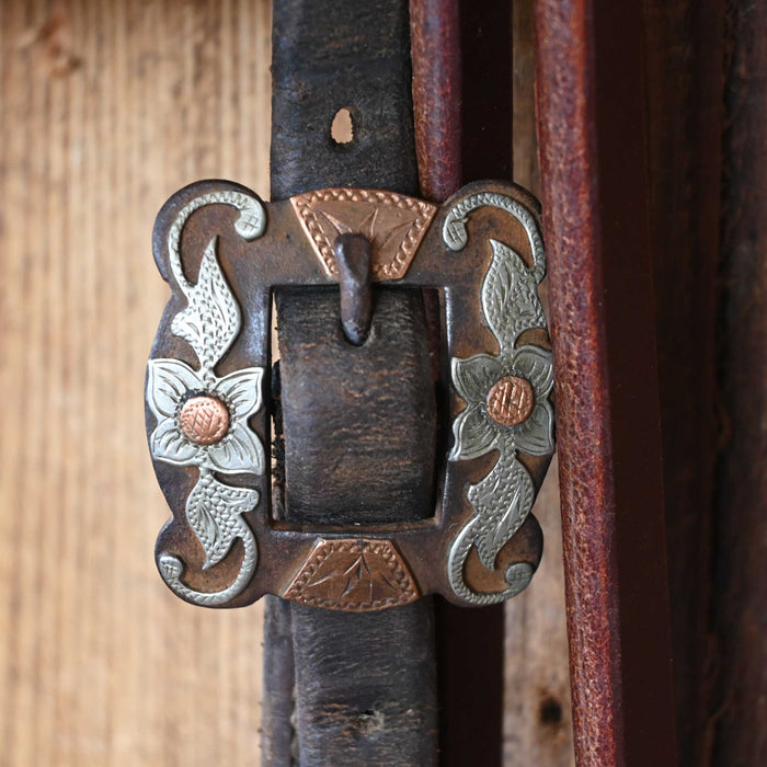 Kerry Kelley 50 Milkman Hinge Bridle Rig w/Split Ear Headstall