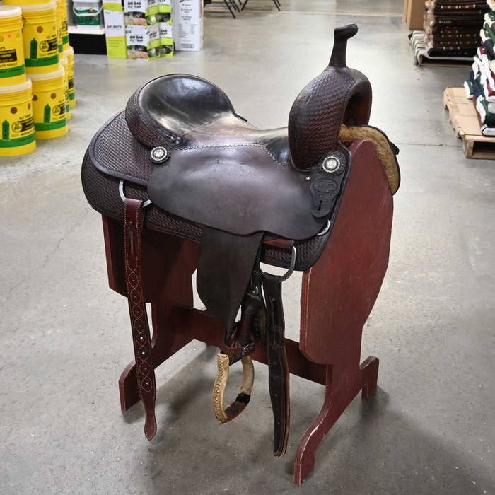 17" USED CAJUN CUTTING SADDLE