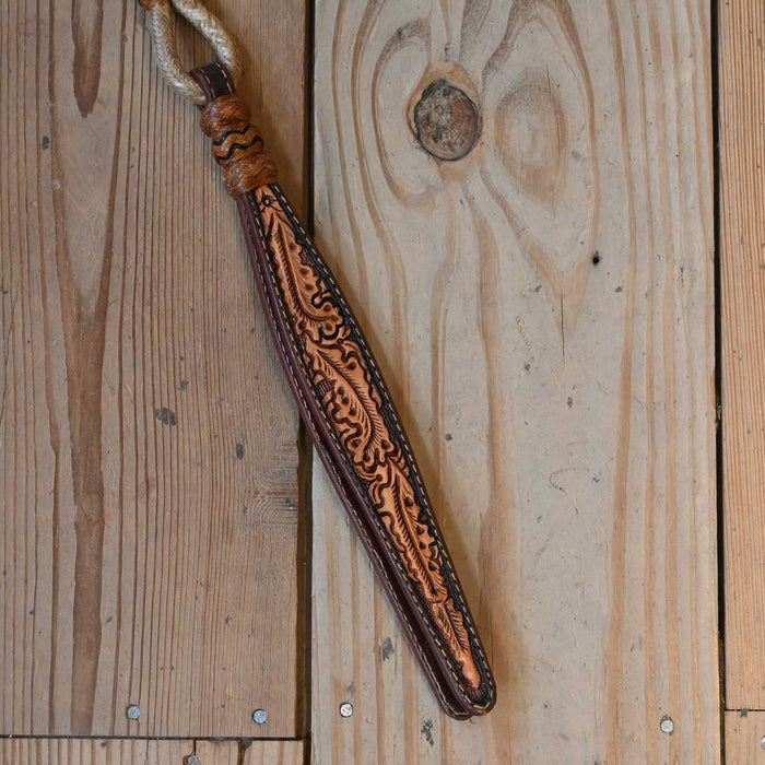 Hand Braided 108" Rawhide Romel Reins
