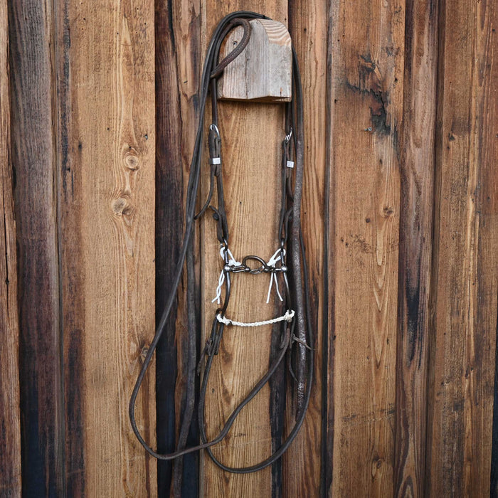 Kerry Kelley 65 Ported Chain Bridle Rig w/Single Ear Headstall