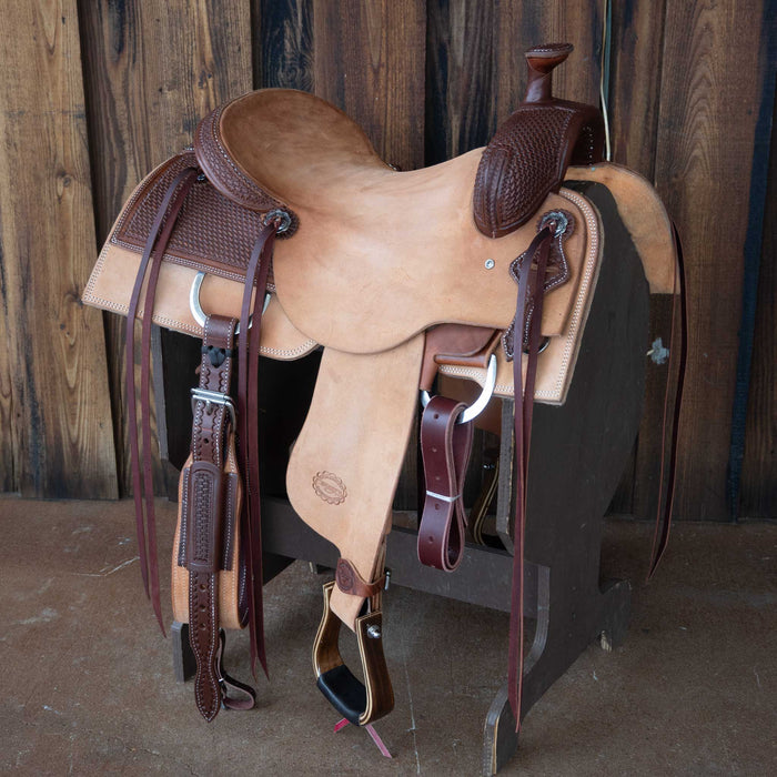 16.5" TESKEY'S RANCH CUTTER SADDLE