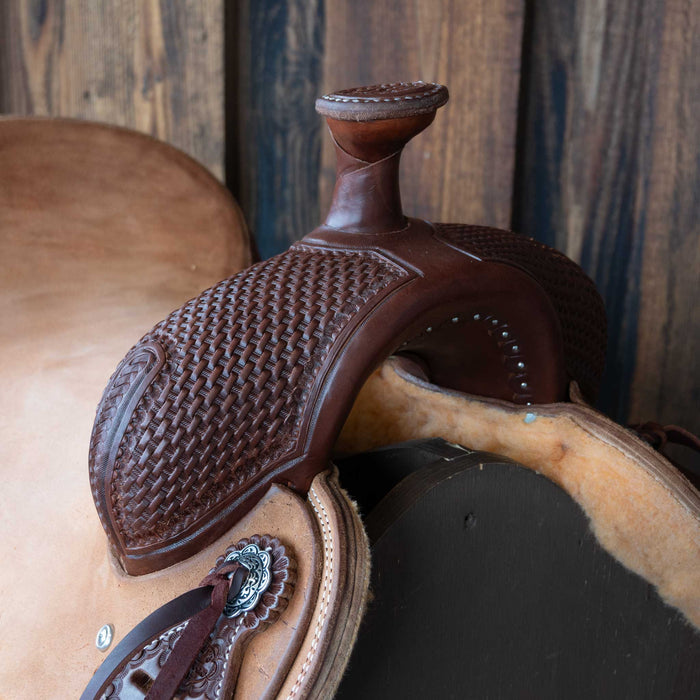 16.5" TESKEY'S RANCH CUTTER SADDLE