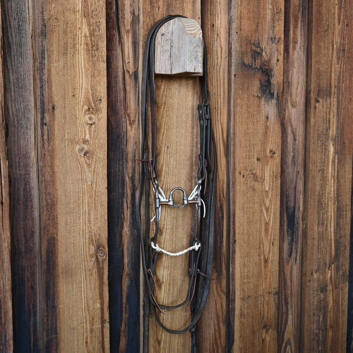 Josh Ownbey Correction Bridle Rig w/Split Ear Headstall