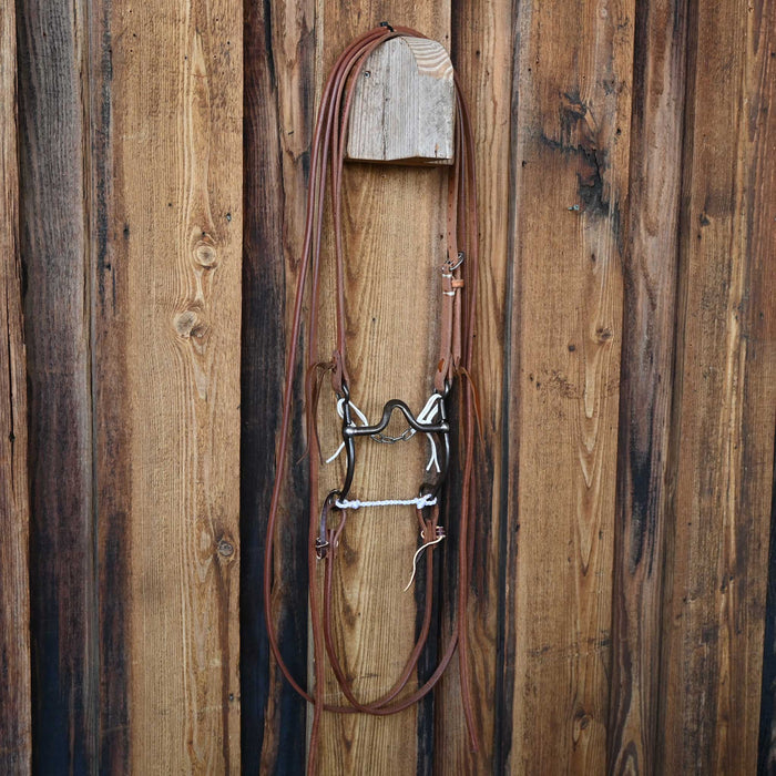 Kerry Kelley 65 V-Port Bridle Rig w/Split Ear Headstall