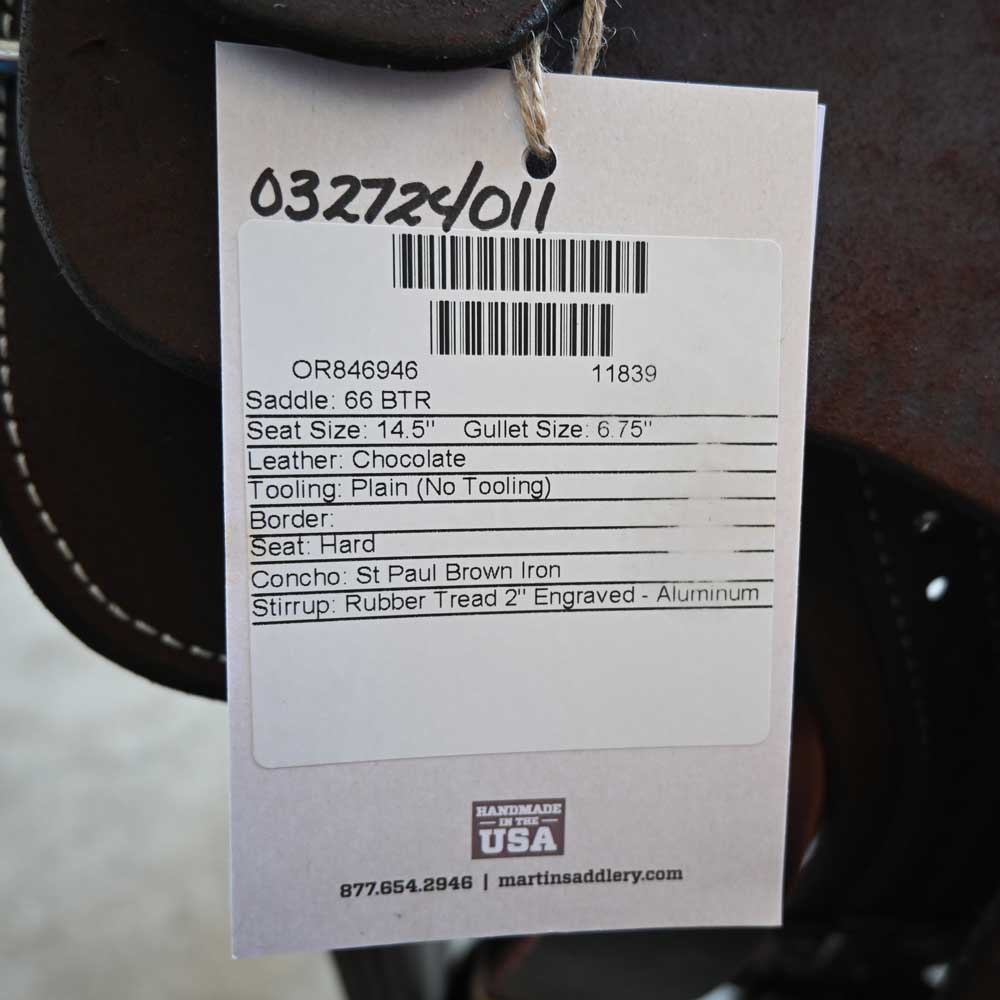 14.5" MARTIN BTR BARREL SADDLE Teskeys