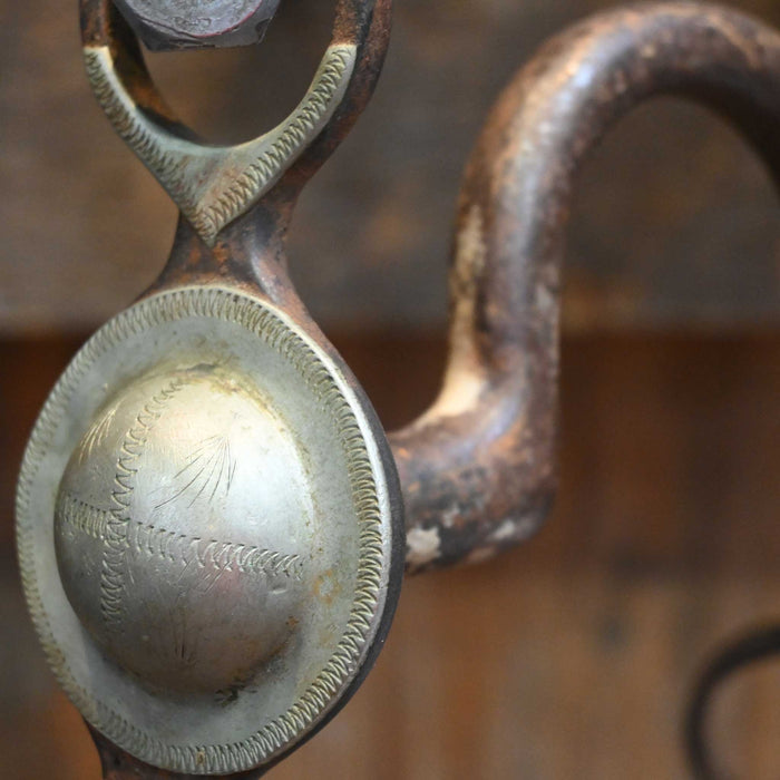 Silver Mounted David Andrews Solid Port Bit