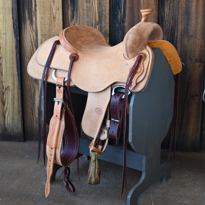16" TESKEY'S RANCH VERSATILITY SADDLE Saddles - New Teskey's Saddlery
