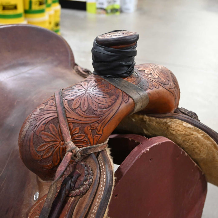 16" USED LUKE LANE RANCH SADDLE