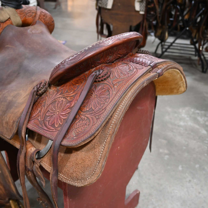 16" USED LUKE LANE RANCH SADDLE
