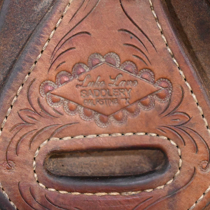 16" USED LUKE LANE RANCH SADDLE