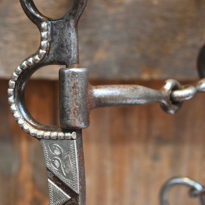 Harvey Andrews Silver Mounted Snaffle Bit