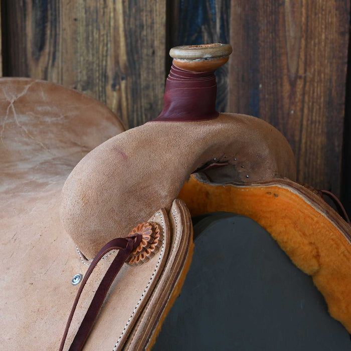14.5" TESKEY'S TEAM ROPING SADDLE Saddles - New Teskey's Saddlery