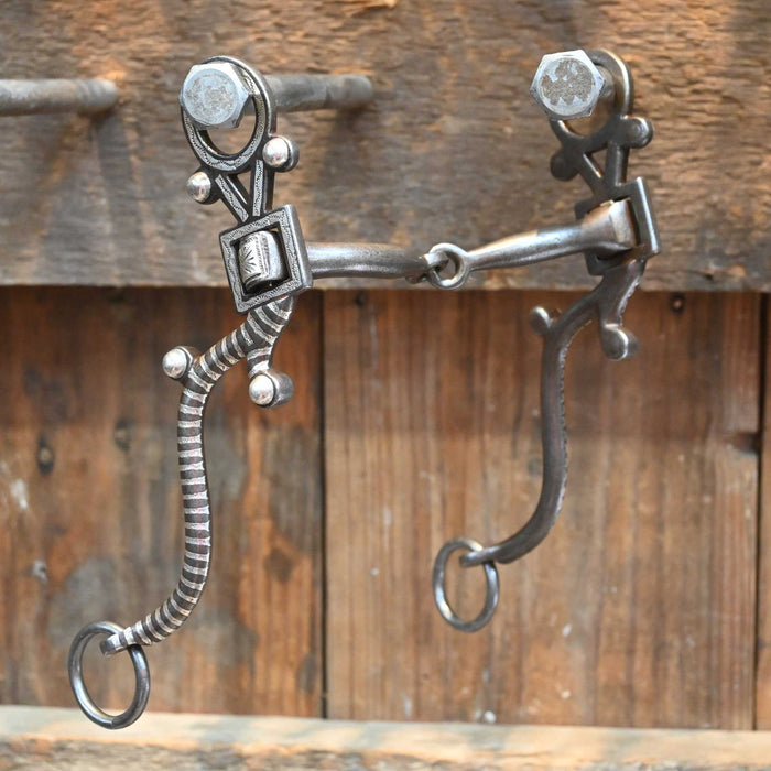 Silver Mounted E. Garica Snaffle Bit