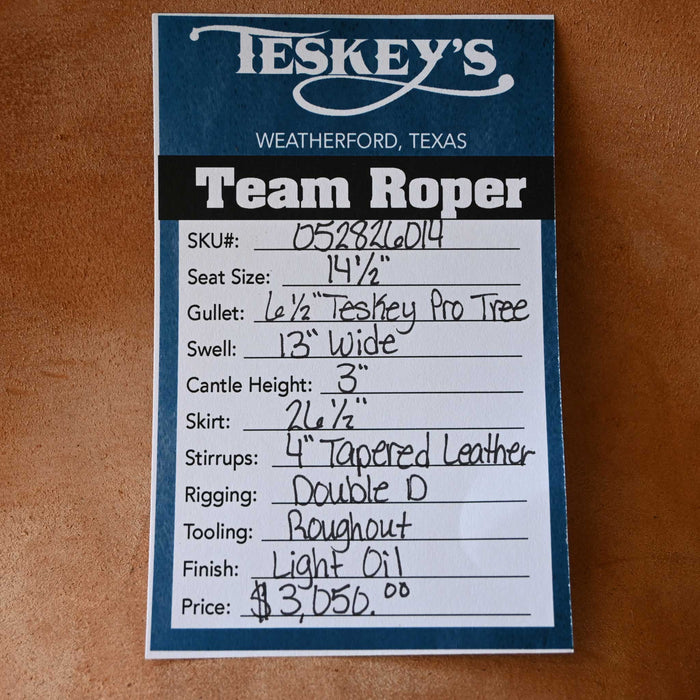 14.5" TESKEY'S RANCH VERSATILITY SADDLE Saddles - New Teskey's Saddlery