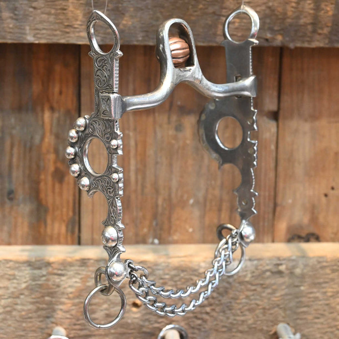 Silver Mounted FLEMING Port with Roller Bit