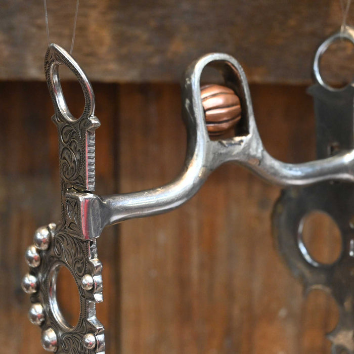 Silver Mounted FLEMING Port with Roller Bit
