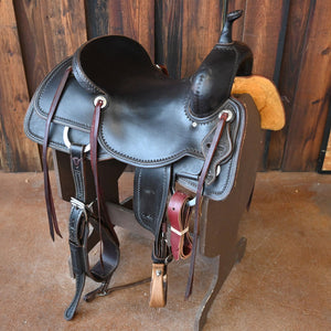 16" USED JEFF SMITH CUTTING SADDLE Saddles Jeff Smith