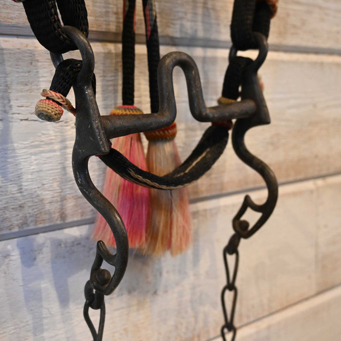 Vintage Striking on of a kind Early 1920's Deer Lodge Prison Made Bridle Rig