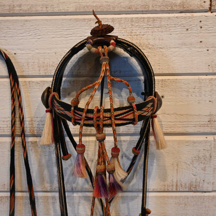 Vintage Striking on of a kind Early 1920's Deer Lodge Prison Made Bridle Rig
