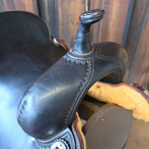 16" USED JEFF SMITH CUTTING SADDLE Saddles Jeff Smith