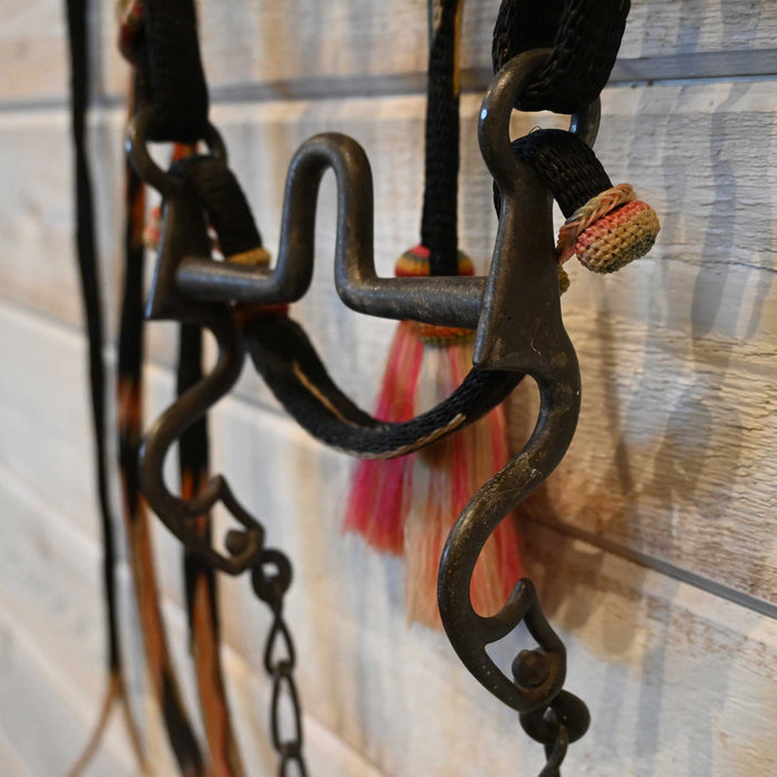 Vintage Striking on of a kind Early 1920's Deer Lodge Prison Made Bridle Rig